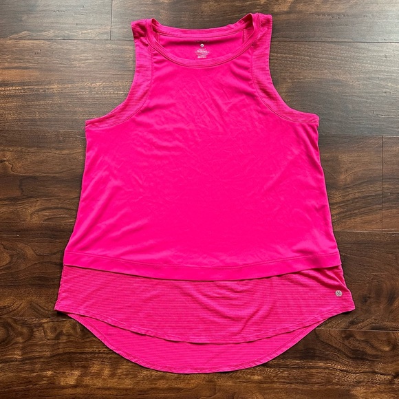 🔴LAYER 8 Hot Pink Workout Tank Top - Picture 1 of 6